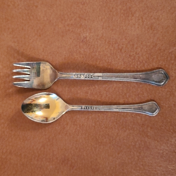 Silver 6 spoons & forks set - Picture 5 of 10